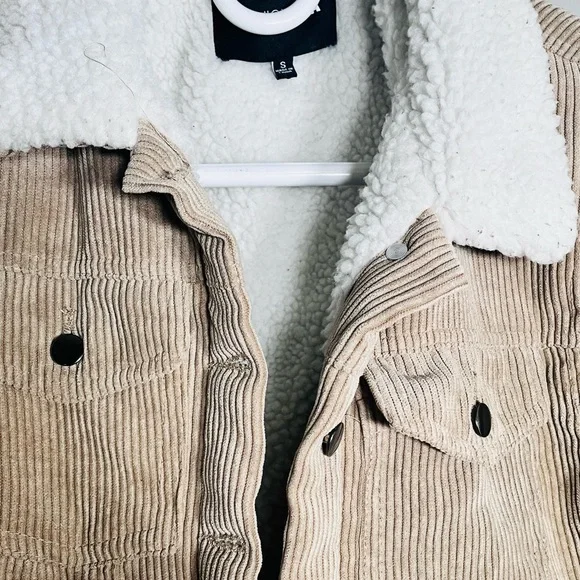 Khaki Corduroy Jacket Size Small - Picture 4 of 9